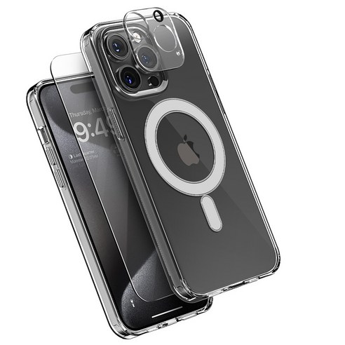 베루스 맥세이프 크리스탈믹스: 투명성, 보호력, 편의성을 위한 마그네틱 휴대폰 케이스