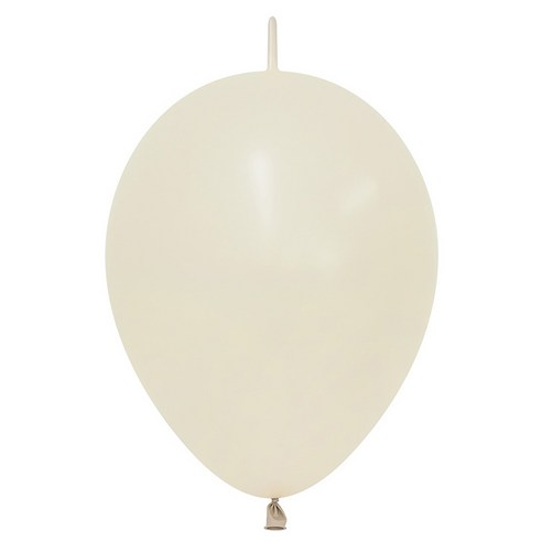 셈퍼텍스 링커 풍선 30cm 30p, 파스텔더스크 크림, 1개