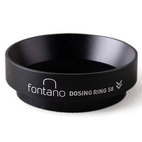 폰타노 도징링 58mm, 블랙, 1개