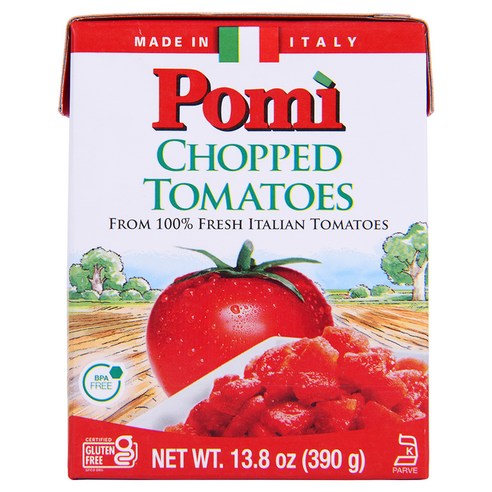 포미 찹드 토마토 소스, 390g, 1개