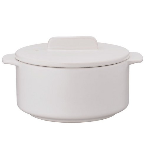 담음공방 이브라 내열냄비, 18cm, 화이트, 1개