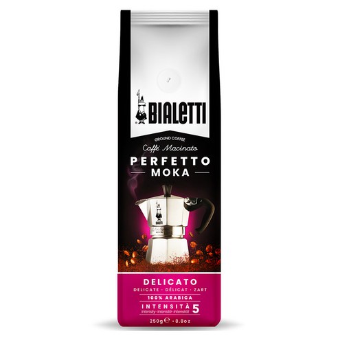 비알레띠 페르페토 분쇄 커피 델리카토, 모카포트, 250g, 1개
