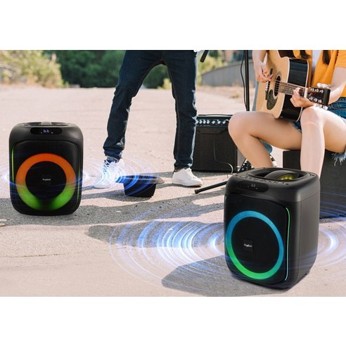 애니게이트 휴대용 버스킹 앰프 블루투스 스피커 KY-300: 스트리트 퍼포머와 음악가를 위한 강력한 오디오 솔루션