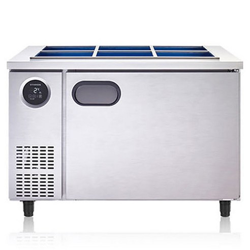 스타리온 무광메탈 반찬 냉장고 1200 SR-V12BARD 방문설치
