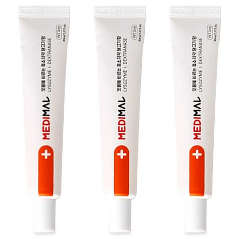 메디멀 반려동물 효소치약 닭고기향, 30ml, 3개