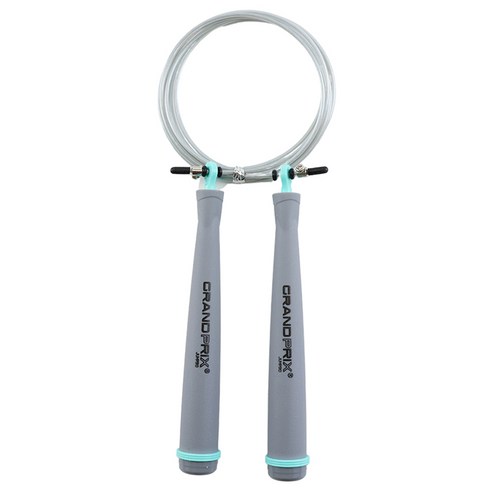김수열줄넘기 그랑프리 L 초고속 와이어 줄넘기 S-808, 민트, 1개