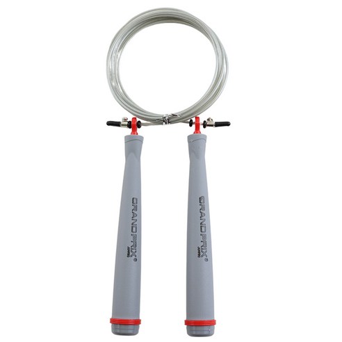 김수열줄넘기 그랑프리 L 초고속 와이어 줄넘기 S-808, 레드, 1개