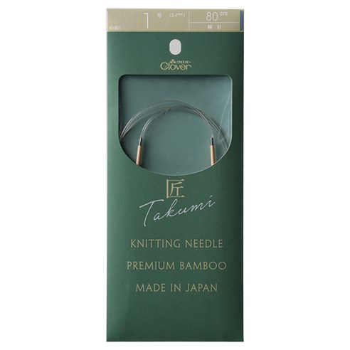 Clover 타쿠미 줄바늘, 완벽한 뜨개질의 동반자 타쿠미대바늘