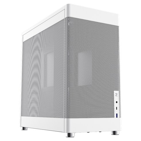 주연테크 2024 리오나인 메쉬박스 라이젠5 라이젠 5000 시리즈 라데온 RX 6500 XT, 화이트, 16GB, 512GB, Free DOS, CG356X65XT-W
