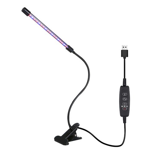 루아즈 LED 식물 성장 생장등 조명 블랙바디 3컬러 1헤드 6~18W, 레드+블루+퍼플, 1개
