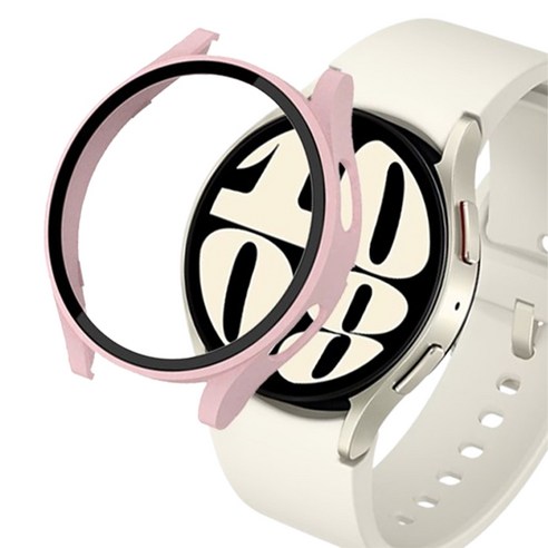 아이엠판다 갤럭시워치 액정보호 하드 풀커버 케이스 40mm, 로즈핑크, 1개