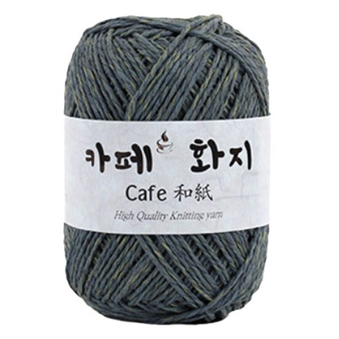 yarna 카페화지 뜨개실 40g, 11 빈티지그린, 1개
