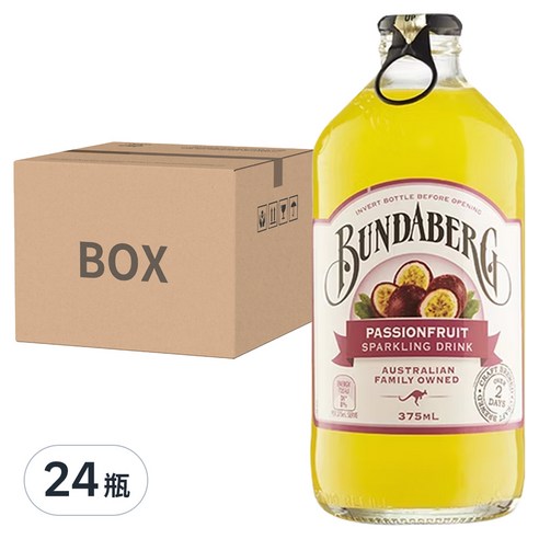 BUNDABERG 賓德寶 水果氣泡飲料 百香果風味