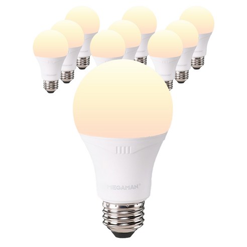 비츠온 원하 벌브 1등급 LED 메가맨 전구 화이트 10W YTA60Z1-102630, 전구색, 10개
