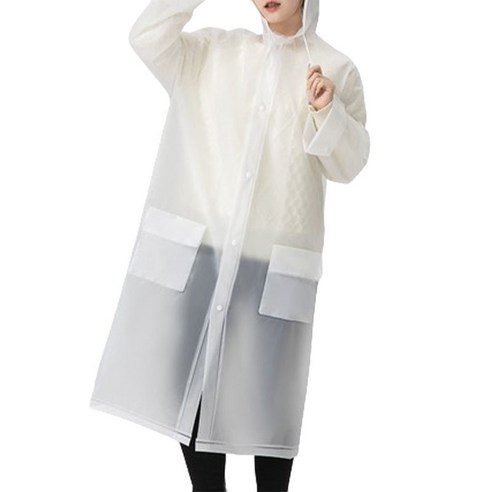 디트리 레인바이저 우비, 화이트, 1개