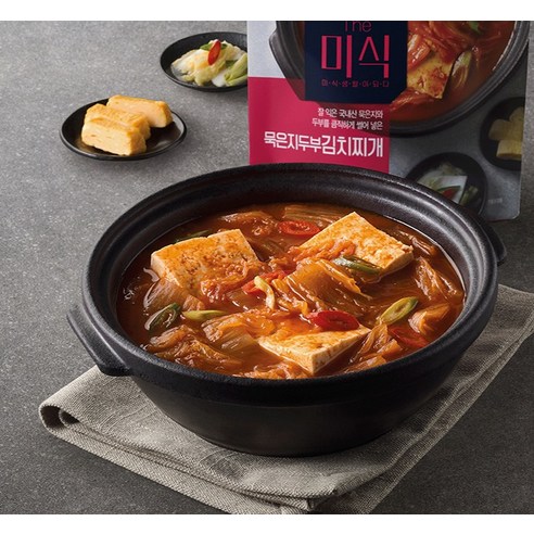 더미식 묵은지두부김치찌개, 3개, 350g