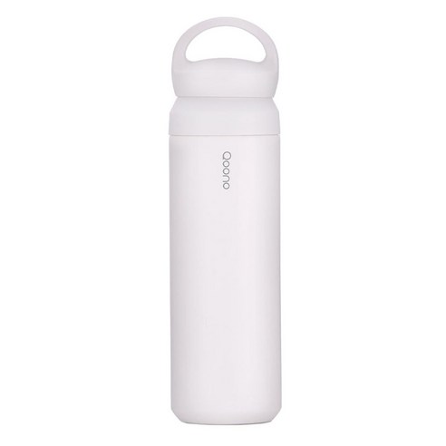 PN풍년 Qoono 2in1 휴대용 텀블러, 화이트, 500ml, 1개