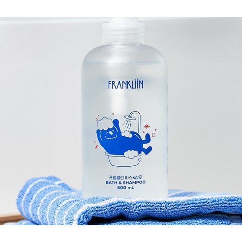 온 가족 피부를 위한 순하고 촉촉한 무향 바스 앤 샴푸