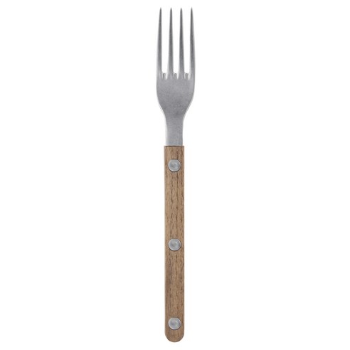 사브르 비스트로 빈티지 패턴 케이크 포크, 티크, 1개