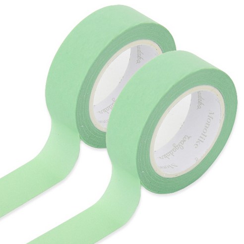 모노라이크 아르떼 마스킹 테이프 15mm x 10m, 559 Jade, 2개