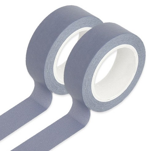 모노라이크 아르떼 마스킹 테이프 15mm x 10m, 502 Gloomy, 2개