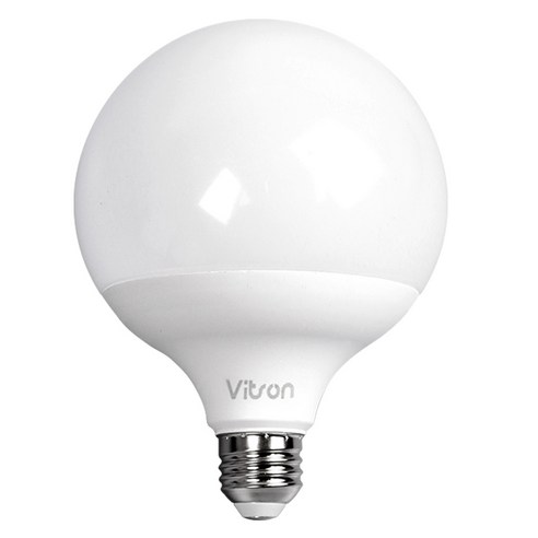 비츠온 LED 볼전구 15W 숏타입, 1개, 주광색