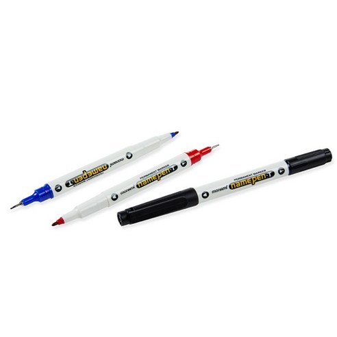 모나미 네임펜T 혼합 3종 세트, 흑색, 청색, 적색, 1세트