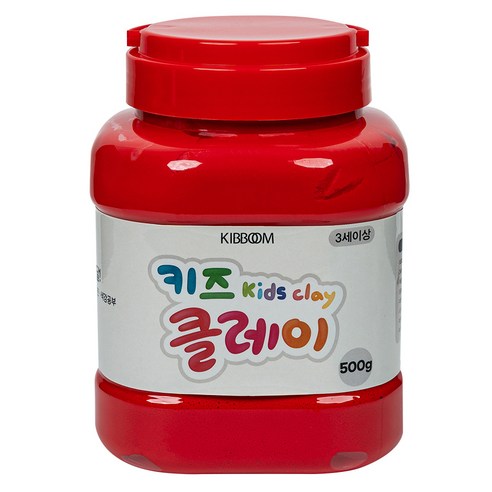 키즈 클레이 버켓, 검정, 500g 뵐클레이스타이거