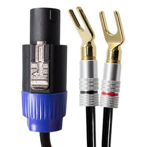 마하링크 국산 스피콘 TO 말굽 블랙 30C 스피커케이블, ML-B3SM20(20m), 1개