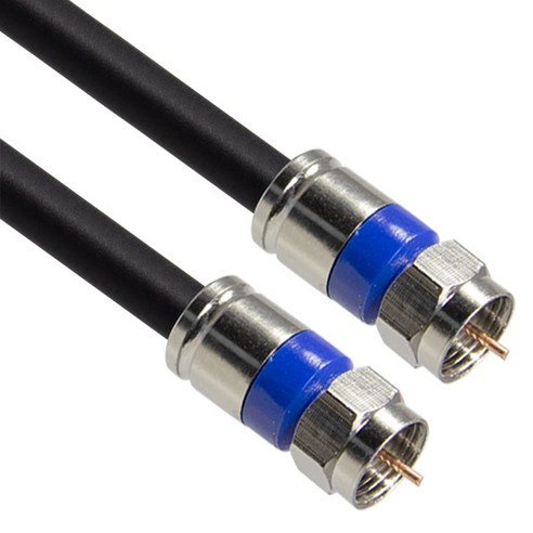 마하링크 국산 고급형 RF 안테나 5C 동축 케이블 블랙, 1개