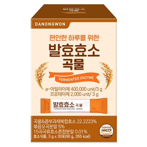 다농원 발효효소 곡물 30p, 1개, 90g