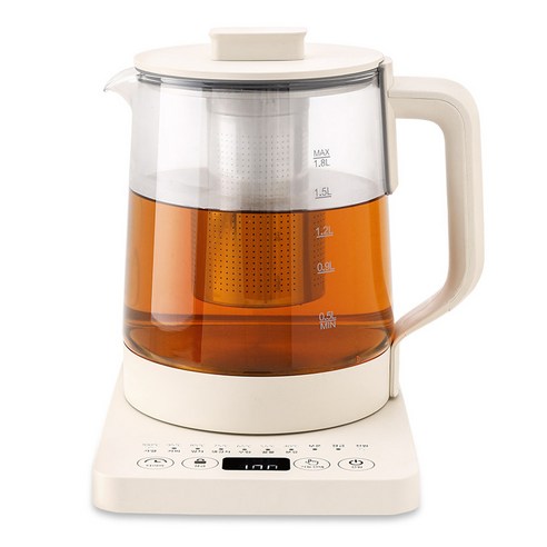 이것이 메리즈 전기 온도조절 유리 보온 주전자 1.8L, MEP-D1800SJ입니다. 전기보온통