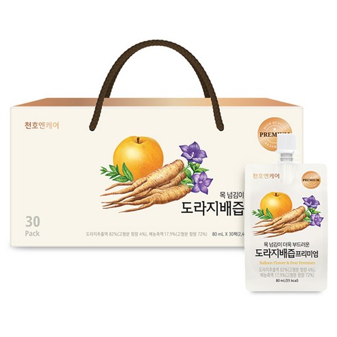 천호엔케어 프리미엄 도라지배즙 30p