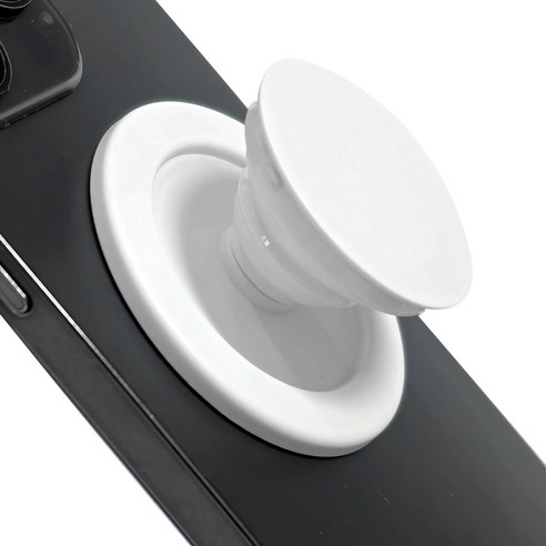 다연경 맥세이프 그립 링 홀더 스마트 톡 거치대 기본 원형 JS15, 블랙(JS152), 1개