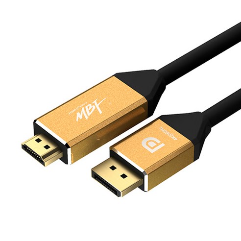 엠비에프 DP TO HDMI 케이블 4K 60Hz MBF-DHC560MT, MBF-DHC560MT 5M, 1개
