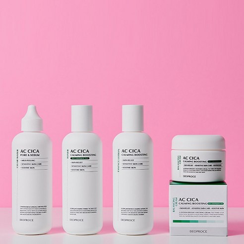 디오프러스 AC 시카 카밍 부스팅 트라이얼 키트: 매끄럽고 빛나는 피부를 위한 완벽한 스킨케어 솔루션
