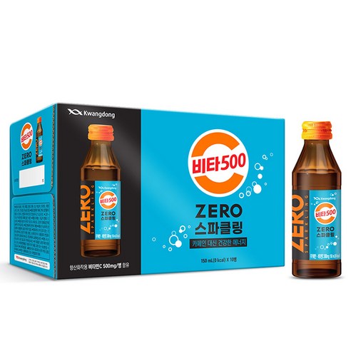 비타500 ZERO 스파클링, 150ml, 10개 150ml × 10개 섬네일