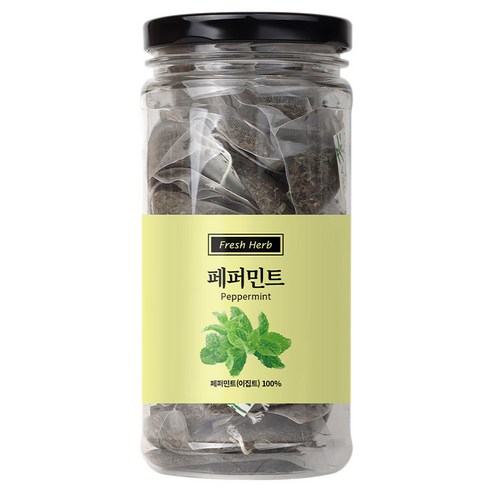 신선약초 페퍼민트 삼각티백, 20개입, 1개
