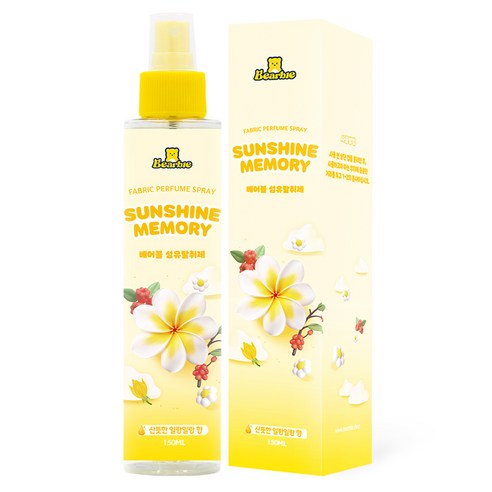 베어블 섬유탈취제, 선샤인 메모리, 150ml, 1개