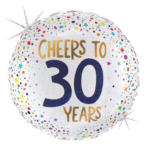 그라보벌룬 은박풍선, Cheers 30살 생일, 2개