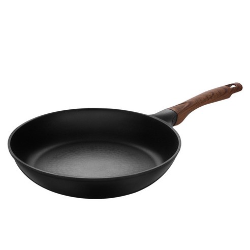 키친플라워 인덕션 쿠킨 블랙우드펄 후라이팬, 28cm, 1개