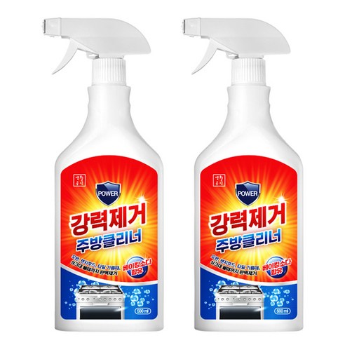 생활공식 강력제거 주방클리너, 2개, 500ml