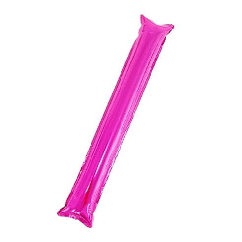 마켓감성 무패턴 치어스 풍선막대, 로즈레드, 30개