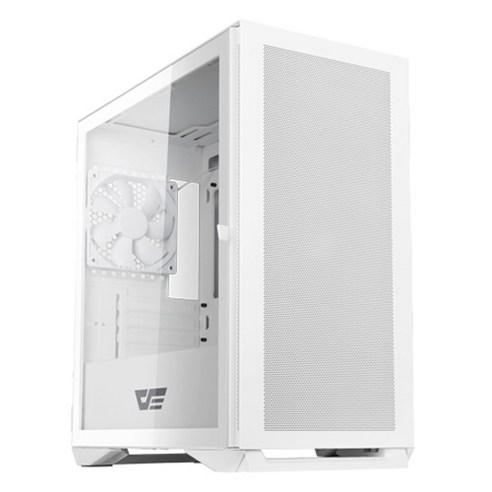 darkFlash DLM200 MESH PERFORMANCE 강화유리 케이스 화이트 darkFlash DLM200 MESH PERFORMANCE 강화유리, 1개