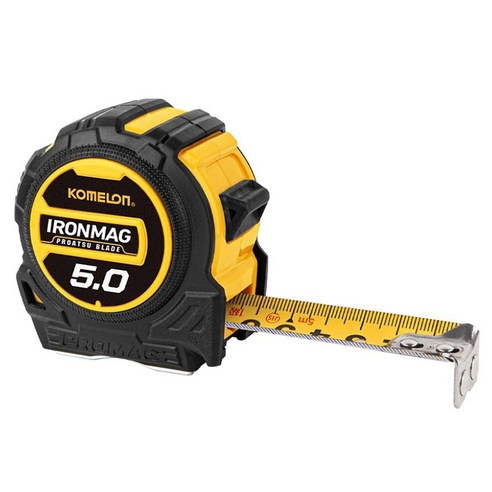 코메론 아이언맥 자동 줄자 5m x 25mm KMC-83PMT, 1개