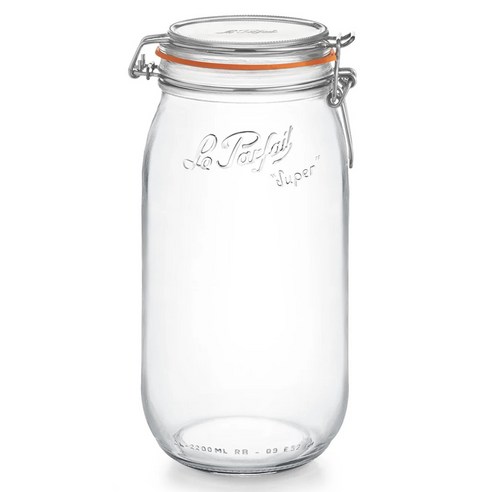 르파르페 슈퍼자 유리 밀폐용기, 1개, 2L
