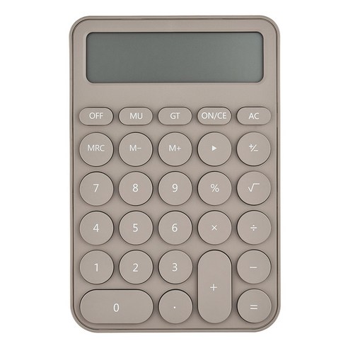 롭다 계산기 M, Mud Grey, 1개