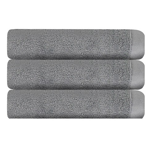 송월타올 무지 호텔 바스타올 30수 440g, 회색, 3개