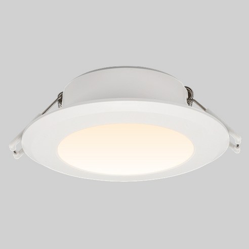 비츠온 LED 다운라이트 슬림 매입등 6W 101 x 32 mm, 주백색, 4개
