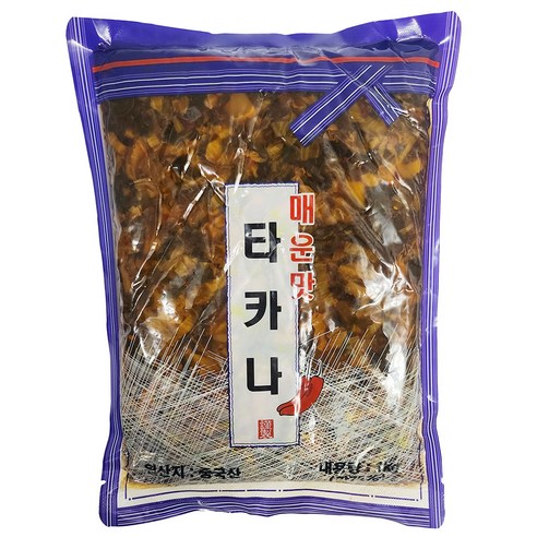 매운맛의 매력을 담은 토호식품 타카나 츠케모노